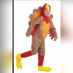 Kids Thanksgiving Turkey Costume Size Small
